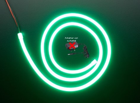 1 Meter Yard 36inch 3ft Neon Tube Flexible LED Light Strip 12v - IP65 waterproof (100 LED/1m) - Photography Light- 12V DC operate - Adapter not Included -All colours - Customized l
